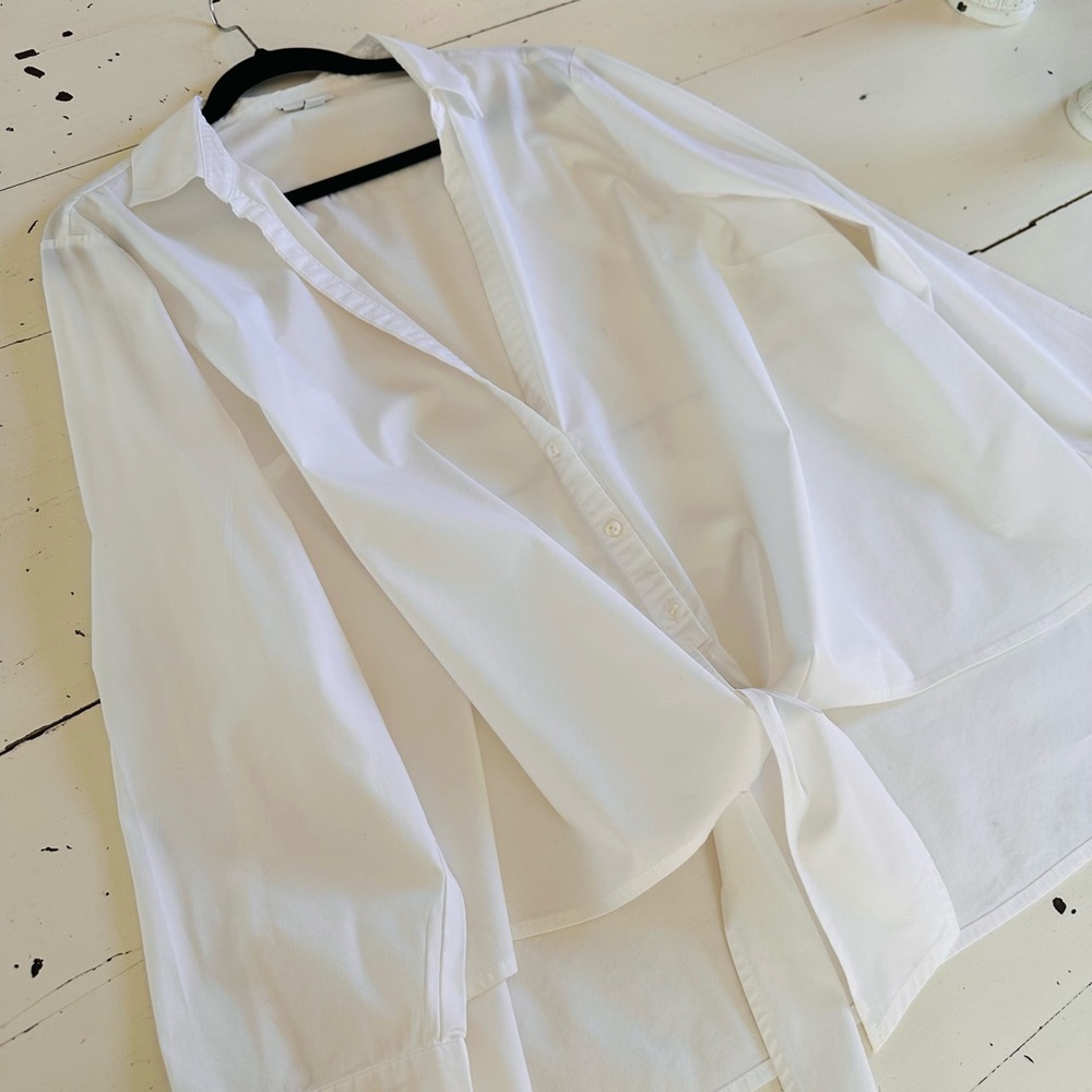 J. Jill White Button Down Shirt